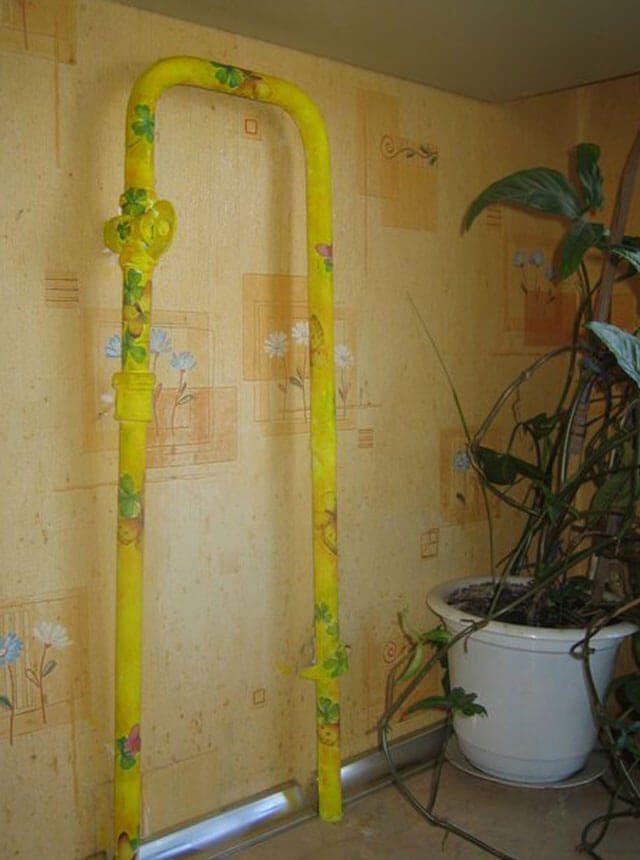 Газовые Трубы В Квартире Фото