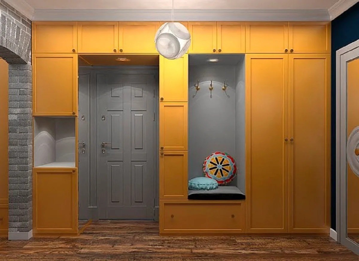 Дизайн Комнаты С Дверью Посередине