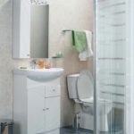 Дизайн ванной комнаты 6 кв м с компактной мебелью