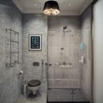 Дизайн ванной комнаты 6 кв м в стиле минимал