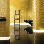 Мозаика в ванной комнате с подсветкой