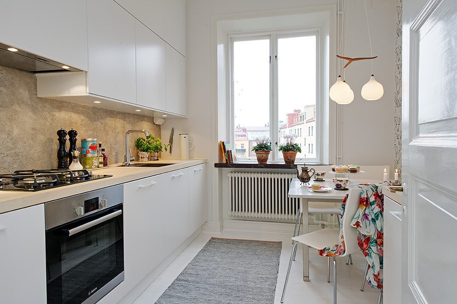 кухня в скандинавском стиле 2018