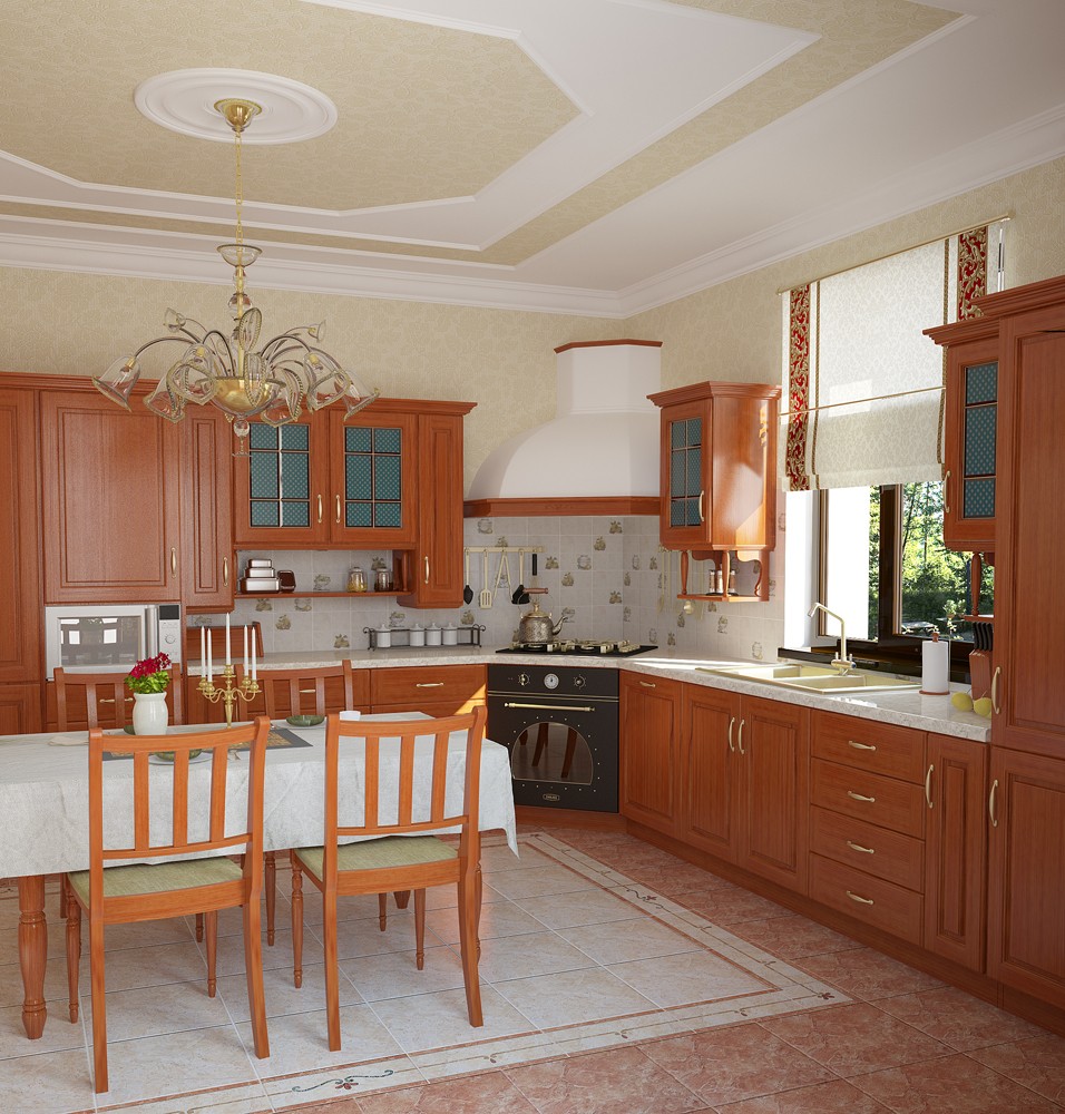 Фото комнаты кухни в доме