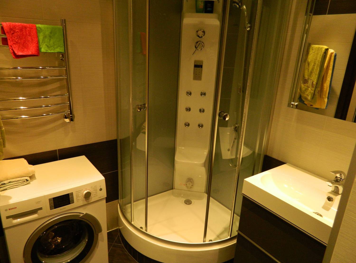Дизайн ванной комнаты без душевой кабины