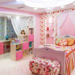 Оформление детской комнаты девочки-школьницы в игрушечном стиле