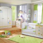 Оформление детской комнаты для новорожденного в современном стиле