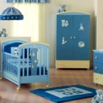 Оформление детской комнаты для новорожденного с мебелью