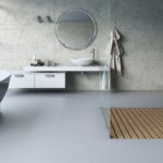 Современный дизайн ванной комнаты евростиле