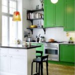 зеленая кухня дизайн фото