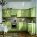 зеленая кухня идеи дизайн