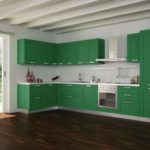 зеленая кухня идеи интерьера