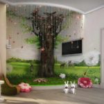 идея светлого стиля детской комнаты фото
