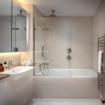 идея красивого интерьера ванной комнаты фото