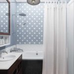 вариант светлого стиля ванной комнаты картинка