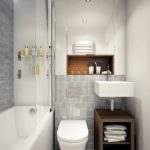 пример необычного интерьера ванной комнаты картинка