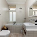 пример необычного декора ванной комнаты фото