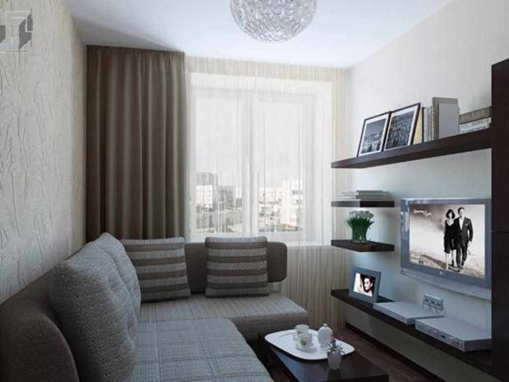 Дизайн гостиной комнаты площадью 17 кв. м в панельном доме: стильные и практичные решения