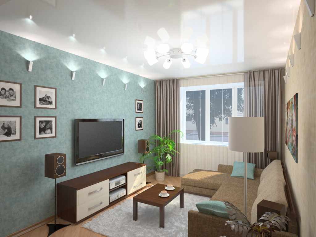 Дизайн зала в квартире: красивый интерьер | фото