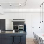 Светильники на кухне в стиле минимализма