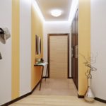 Дизайн узкого коридора в современной квартире
