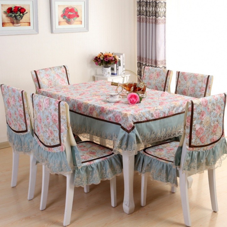 Чехлы для кухонных стульев: оригинальный текстиль на кухне (+49 фото)