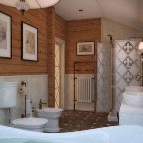 Дизайн ванной комнаты в классическом стиле