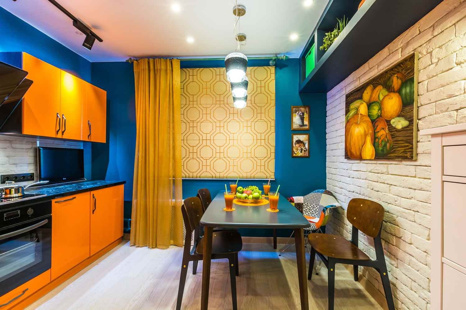 Покраска стен на кухне (65 фото): идеи дизайна – чем покрасить и какой краской