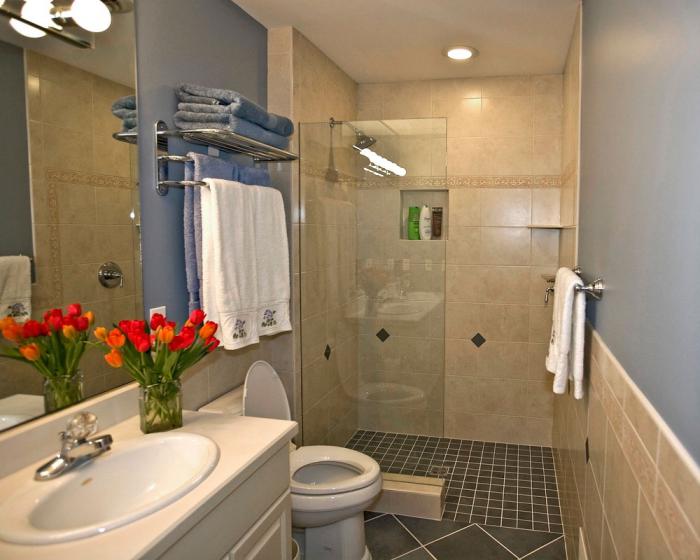 душевая кабина в ванной комнате фото дизайна