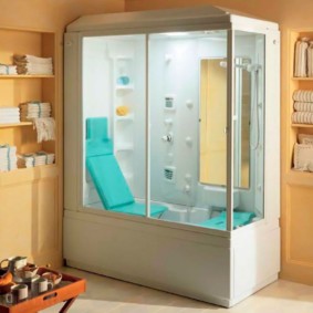 душевая кабина в ванной комнате идеи дизайна