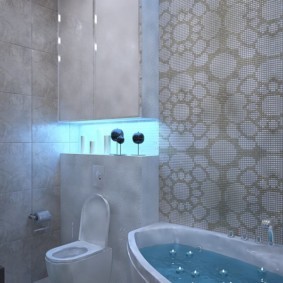 Декоративная подсветка в ванной комнате