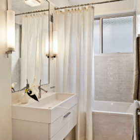 как выбрать шторы для ванной фото дизайн