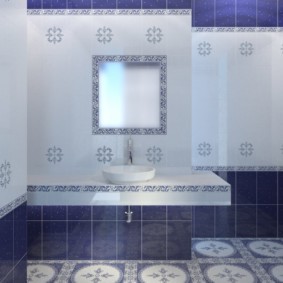 плитка для ванной комнаты идеи декор