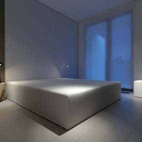спальня в стиле минимализм фото