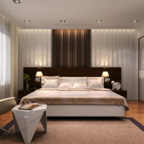 спальня в стиле модерн идеи дизайн