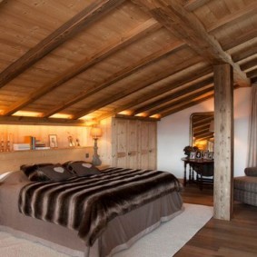 спальня в стиле шале дизайн идеи
