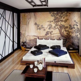 спальня в японском стиле идеи