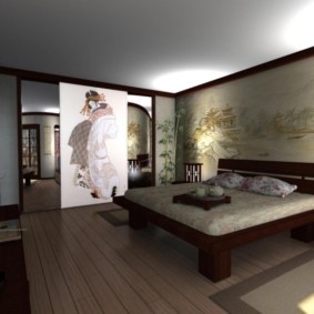 спальня в японском стиле идеи дизайн