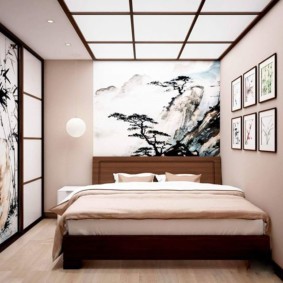 спальня в японском стиле идеи дизайна