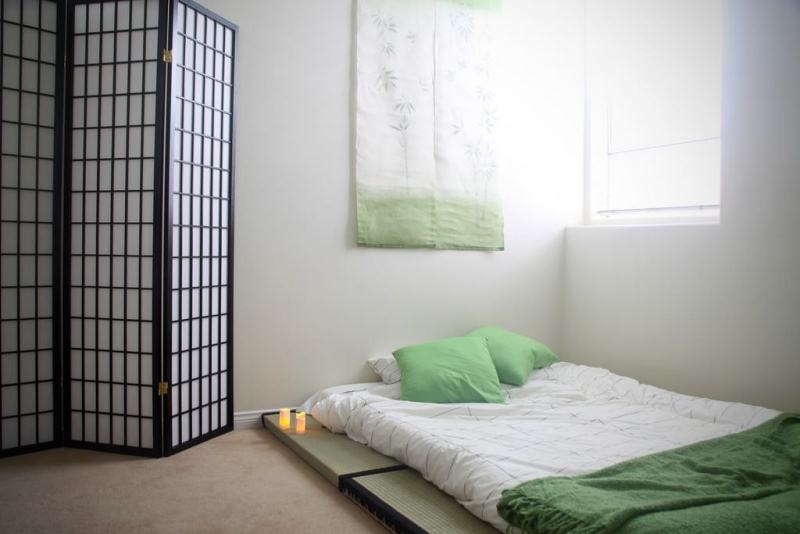 спальня в японском стиле идеи интерьер