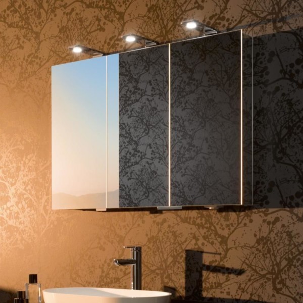 Шкаф зеркальный навесной в ванную