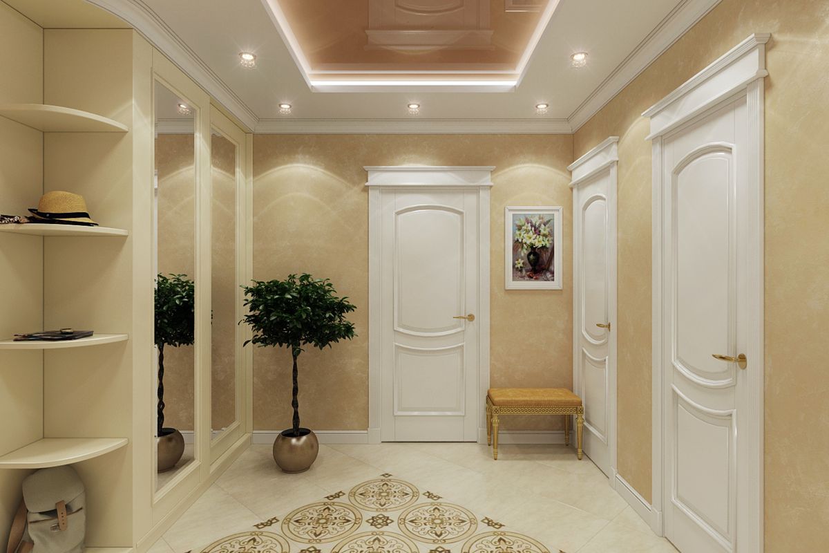 Необычный дизайн коридора в квартире