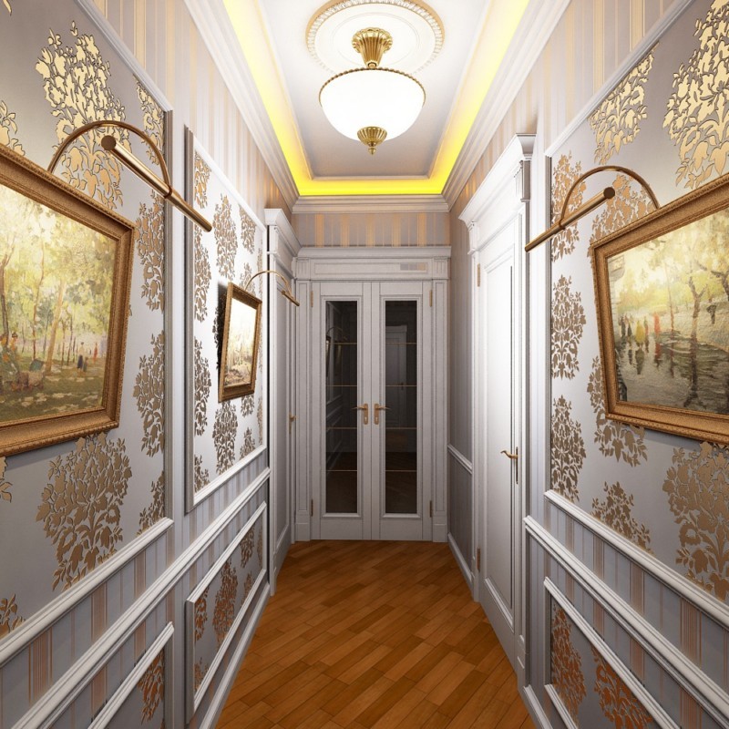 Дизайн коридора в квартире: 80 фото и идей