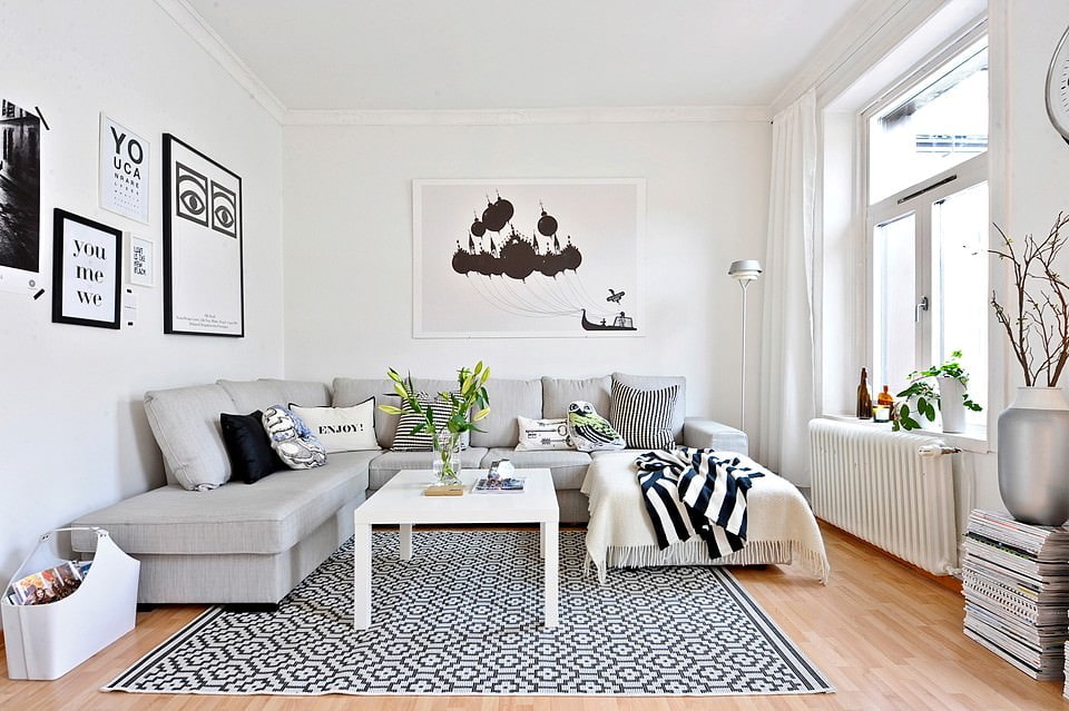 Скандинавский стиль в интерьере квартиры: норвежский дизайн хрущевки с реальными фото