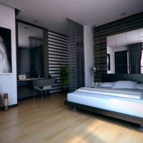 мужская спальня дизайн фото