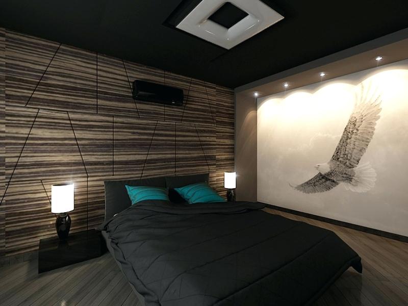 мужская спальня фото дизайн