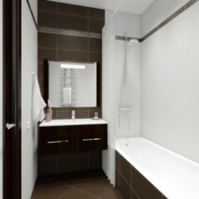 раздельная ванная комната фото дизайн
