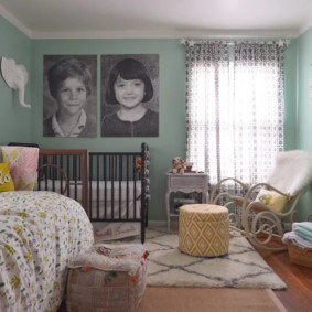 спальня и детская в одной комнате идеи оформление