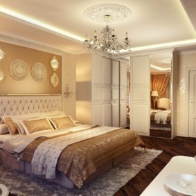 спальня в классическом стиле фото оформления