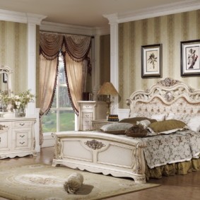 спальня в классическом стиле идеи декор
