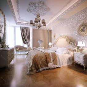 спальня в классическом стиле идеи декора